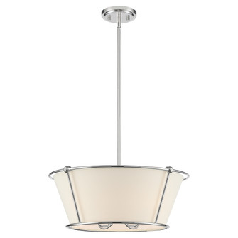 Pulito Four Light Semi Flush Mount in Polished Nickel (40|39045-021)