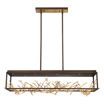 Aerie LED Chandelier in Bronze (40|35642-015)