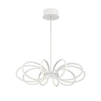 Tela LED Pendant in White (40|30039-025)