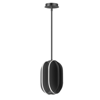 Interval LED Pendant in Black (86|E21484-BK)