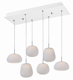 Puffs LED Pendant in White (86|E21124-11WT)