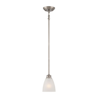 Haven One Light Mini Pendant in Satin Pewter (45|TC0014741)