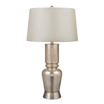 Sisely One Light Table Lamp in Silver Mercury (45|S0019-9478)