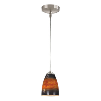 Low Voltage One Light Mini Pendant in Brown (45|PF1000/1-MR16-BN-US)