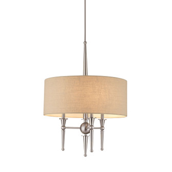 Allure Three Light Chandelier in Brushed Nickel (45|M261678)