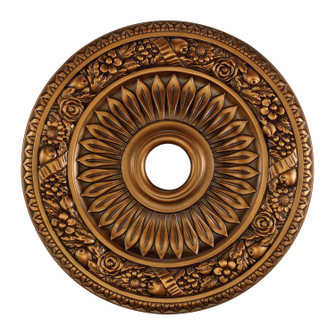 Floral Wreath Medallion in Antique Bronze (45|M1006AB)
