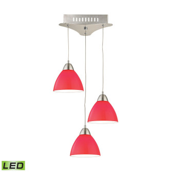 Piatto LED Mini Pendant in Satin Nickel (45|LCA303-11-16M)