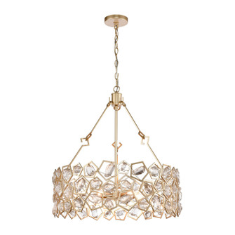 Levana Five Light Pendant in Antique Gold (45|H018-7245)