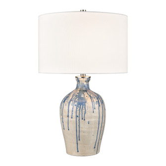 Winship One Light Table Lamp in White Crackle (45|H0019-9561)