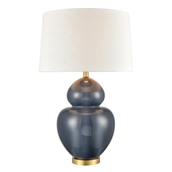 Perry One Light Table Lamp in Blue (45|H0019-8051)