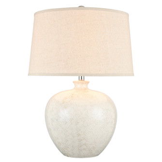 Zoe One Light Table Lamp in White (45|H0019-8004)