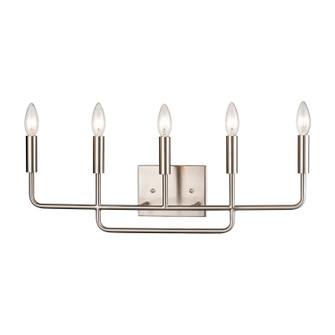 Park Slope Five Light Bath Bar in Brushed Nickel (45|CN330512)