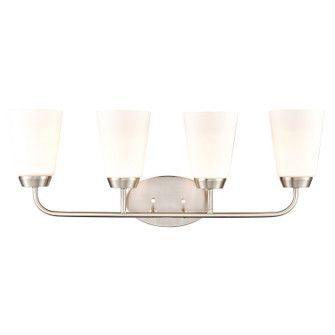 Winslow Four Light Bath Bar in Brushed Nickel (45|CN310412)