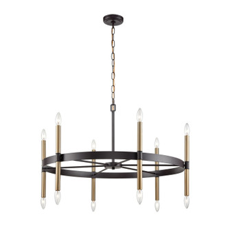Notre Dame 12 Light Chandelier in Oil Rubbed Bronze (45|CN261221)