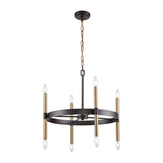 Notre Dame Six Light Chandelier in Oil Rubbed Bronze (45|CN260621)