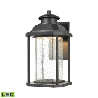 Irvine LED Outdoor Wall Sconce in Matte Black (45|87122/LED)