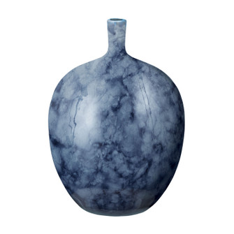 Midnight Marble Vase in Blue (45|857053)