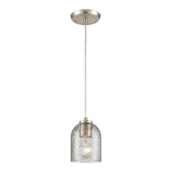 Sprinkle One Light Mini Pendant in Satin Nickel (45|85406/1)