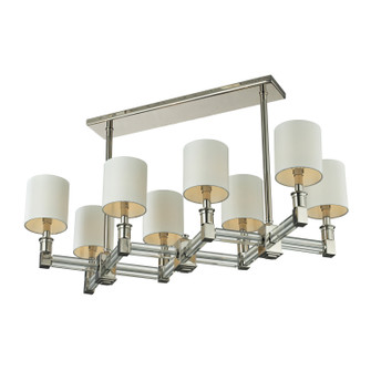 Berwick Eight Light Island Pendant in Clear (45|83021/8)