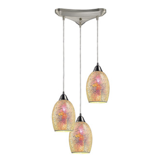 Avalon Three Light Pendant in Satin Nickel (45|73041-3)