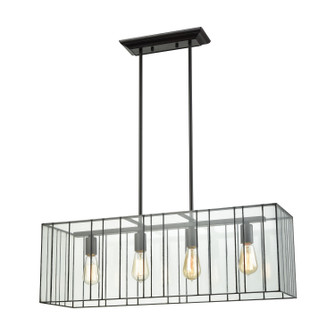 Lucian Four Light Chandelier in Oil Rubbed Bronze (45|72196/4)