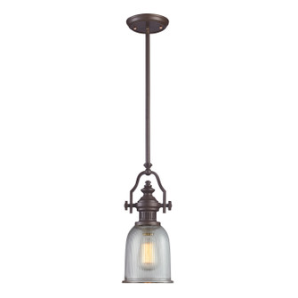 Chadwick One Light Mini Pendant in Oil Rubbed Bronze (45|66761-1)