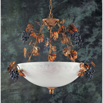 Muscadine Six Light Pendant in Beige (45|66397)