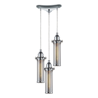 Fulton Three Light Pendant in Polished Chrome (45|66315/3)