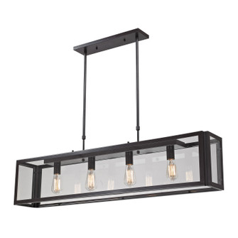 Parameters Four Light Chandelier in Bronze (45|63023-4)