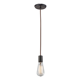 Menlow Park One Light Mini Pendant in Oil Rubbed Bronze (45|60046-1)