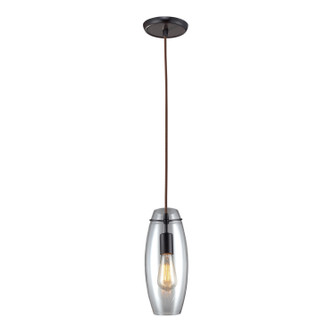 Menlow Park One Light Mini Pendant in Oil Rubbed Bronze (45|60044-1)