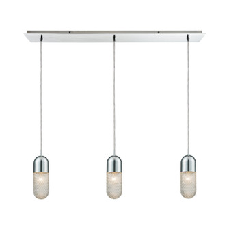 Capsula Three Light Pendant in Polished Chrome (45|56661/3LP)