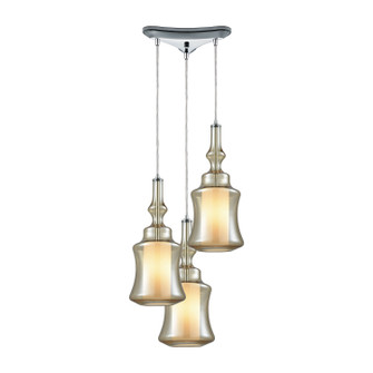 Alora Three Light Pendant in Polished Chrome (45|56502/3)