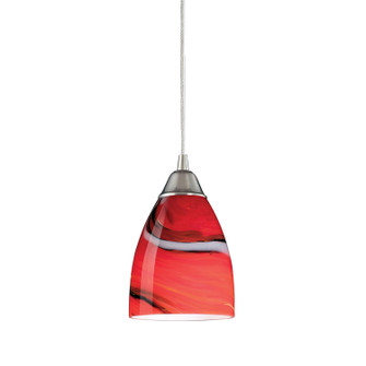 Pierra One Light Mini Pendant in Satin Nickel (45|527-1CY)