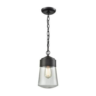 Mullen Gate One Light Outdoor Pendant in Oil Rubbed Bronze (45|45118/1)