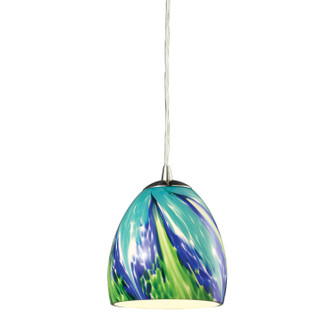 Colorwave One Light Mini Pendant in Satin Nickel (45|31445/1TB)