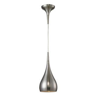 Lindsey One Light Mini Pendant in Satin Nickel (45|31341/1SN)