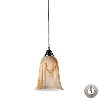 Granite One Light Mini Pendant in Satin Nickel (45|31138/1-LA)