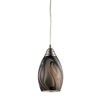 Formations One Light Mini Pendant in Satin Nickel (45|31133/1ASH)