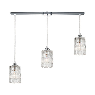 Ezra Three Light Pendant in Polished Chrome (45|17414/3L)