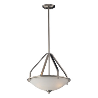 Mayfield Three Light Pendant in Brushed Nickel (45|17143/3)