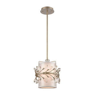 Asbury One Light Mini Pendant in Aged Silver (45|16284/1)