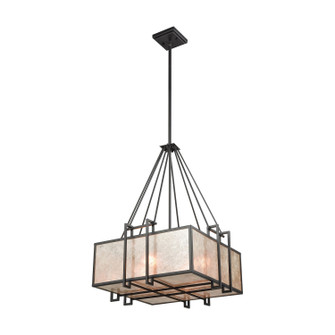 Stasis Four Light Chandelier in Oil Rubbed Bronze (45|16185/4)