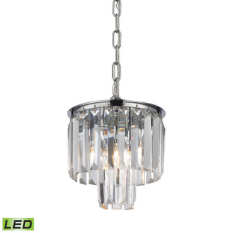 Palacial LED Mini Pendant in Polished Chrome (45|15214/1-LED)