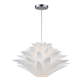 Inshes One Light Pendant in White (45|143-001)