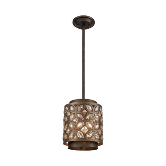 Rosslyn One Light Mini Pendant in Mocha (45|12152/1)