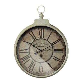 Carte Postal Clock in Antique Cream (45|118-042)