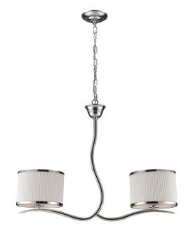 Annika Two Light Chandelier in Polished Chrome (45|11353/2)