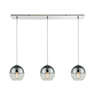 Revelo Three Light Pendant in Polished Chrome (45|10492/3LP)