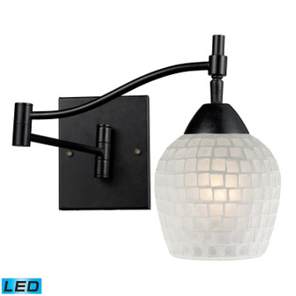 Celina LED Wall Sconce in Dark Rust (45|10151/1DR-WHT-LED)